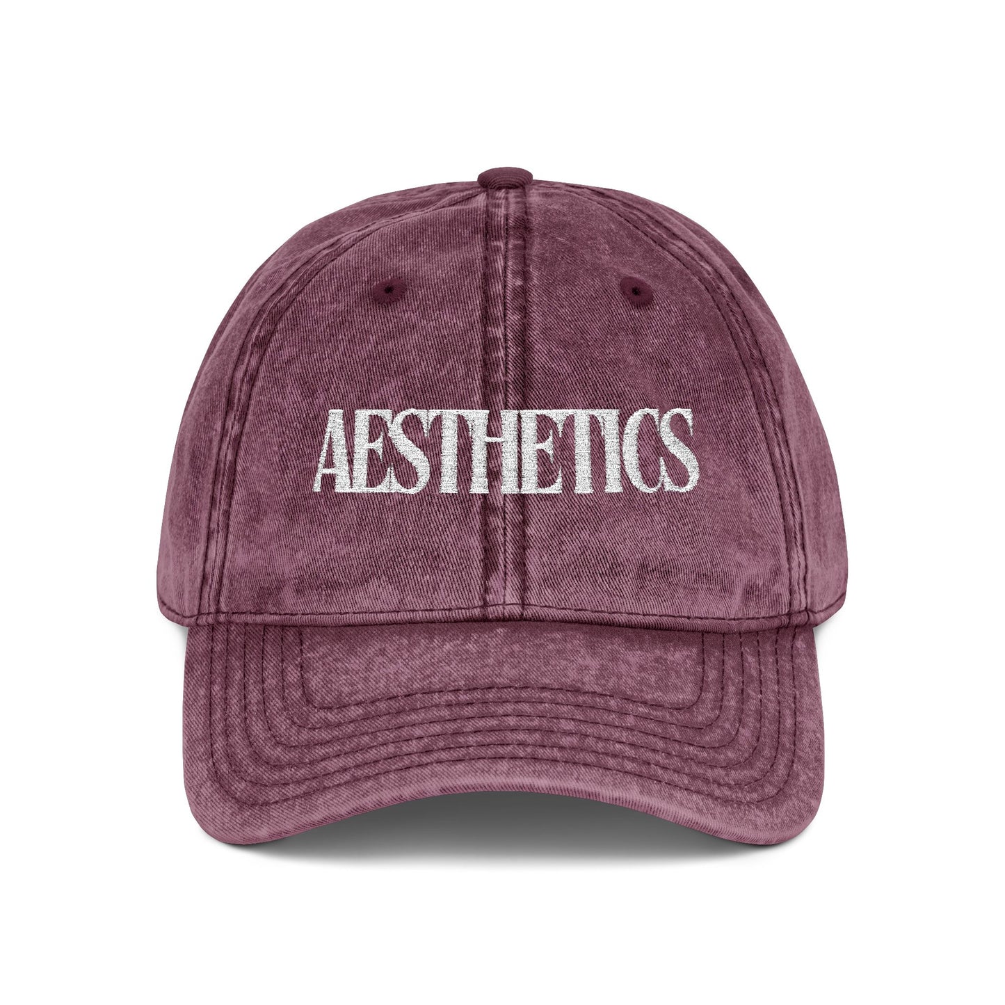 Aesthetics Embroidered Vintage Cap