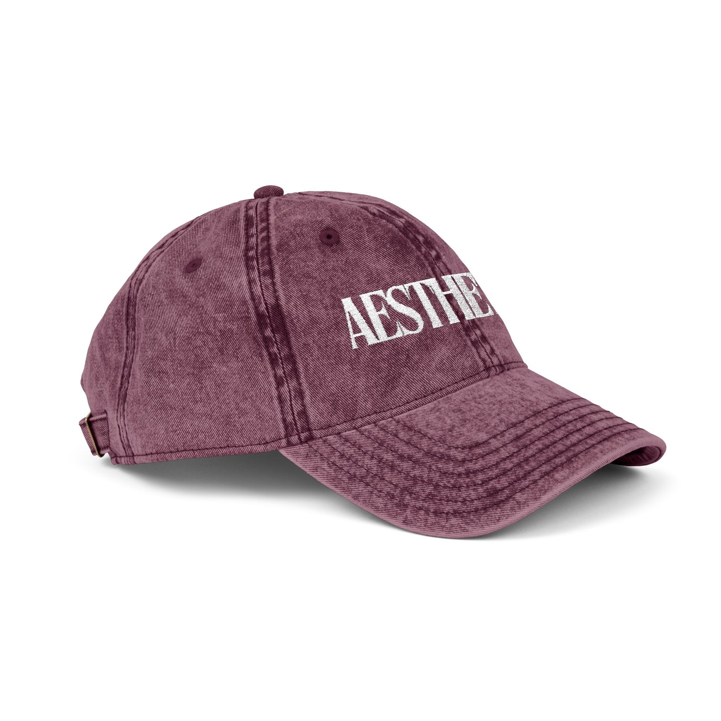 Aesthetics Embroidered Vintage Cap