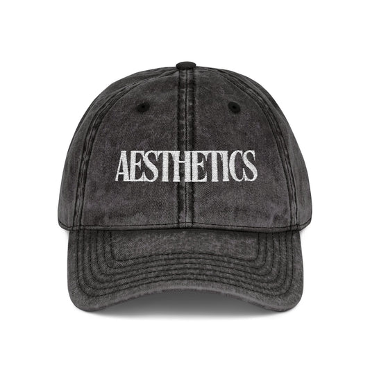 Aesthetics Embroidered Vintage Cap