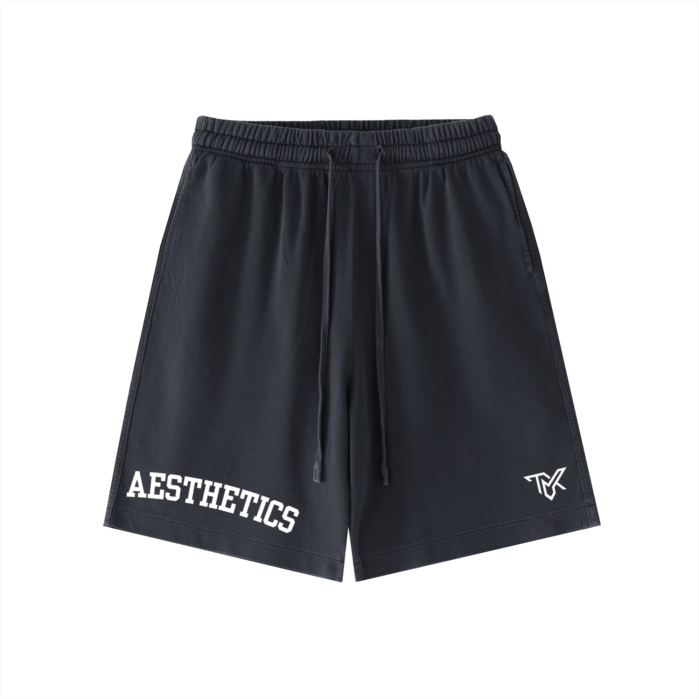 TMK Aesthetics Vintage Wash Cotton Shorts
