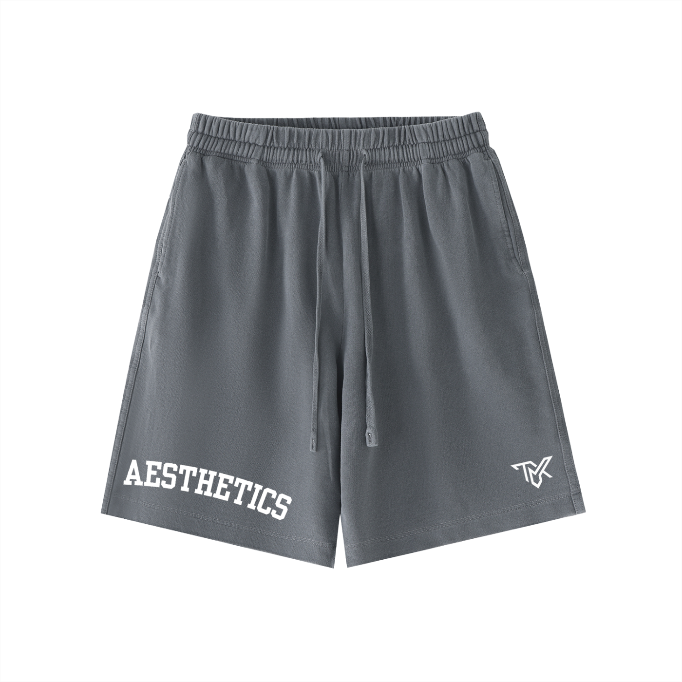 TMK Aesthetics Vintage Wash Cotton Shorts