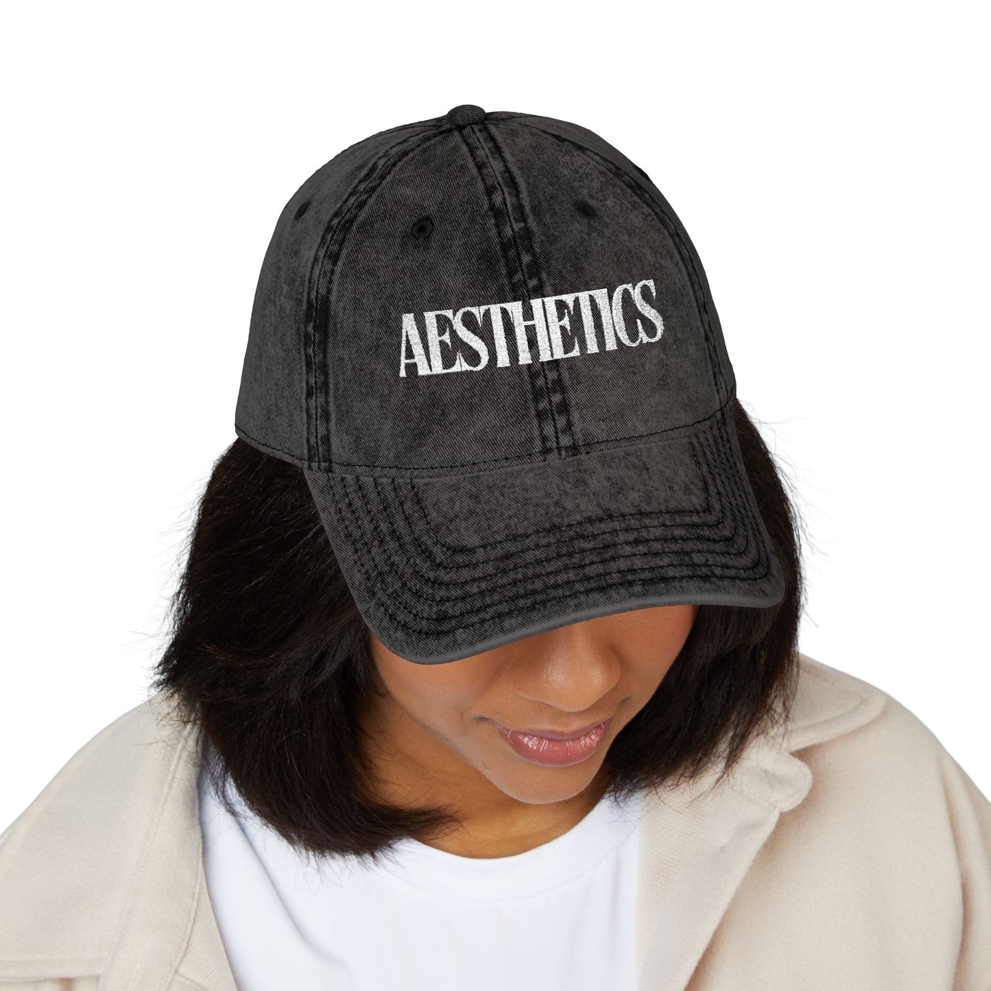 Aesthetics Embroidered Vintage Cap