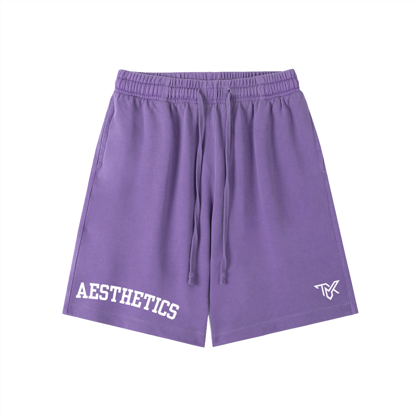 TMK Aesthetics Vintage Wash Cotton Shorts