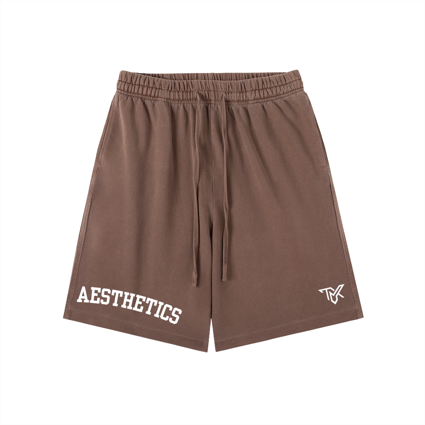 TMK Aesthetics Vintage Wash Cotton Shorts